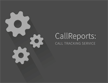 Tablet Screenshot of callreports.com